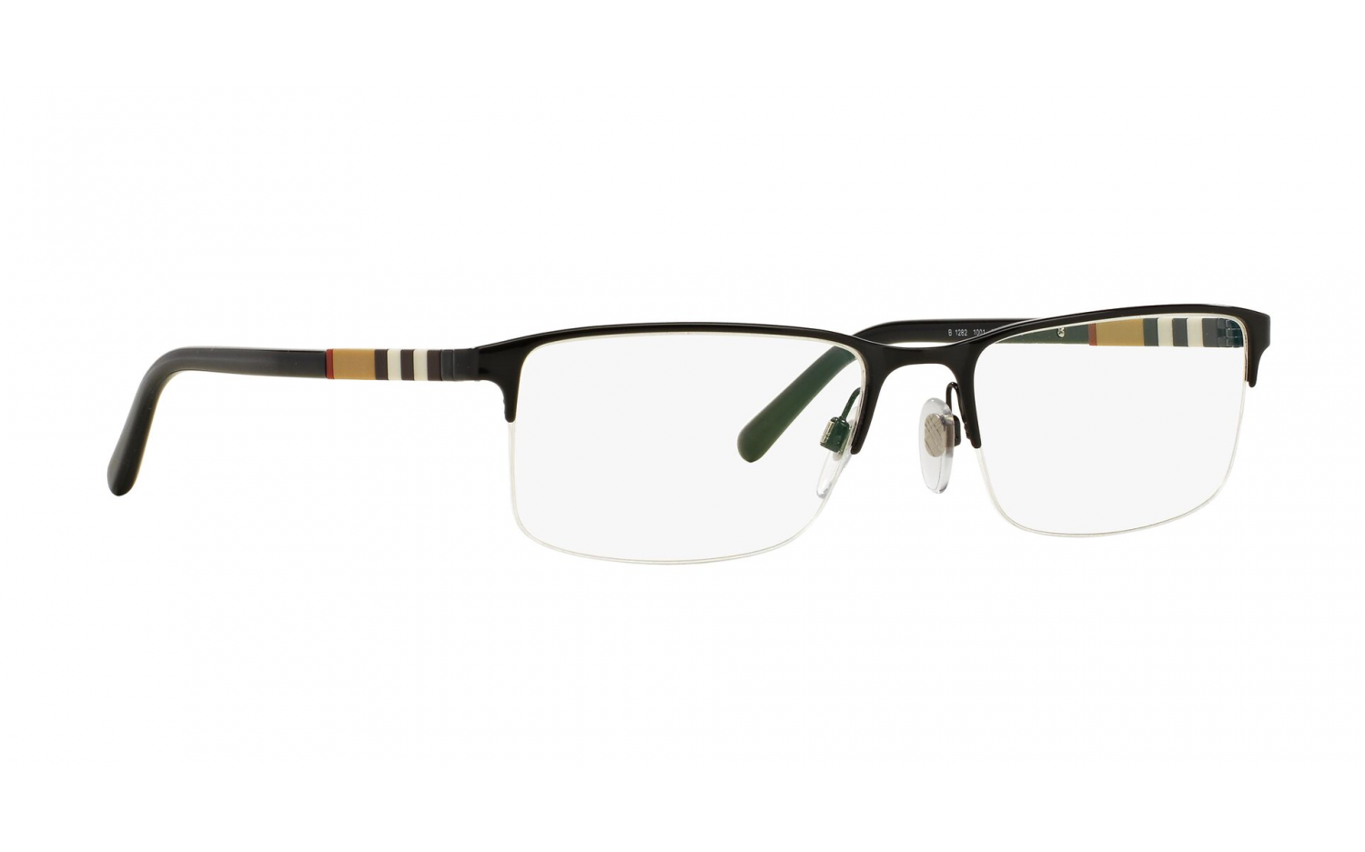 Burberry BE1282 1001 55 Prescription Glasses | Shade Station