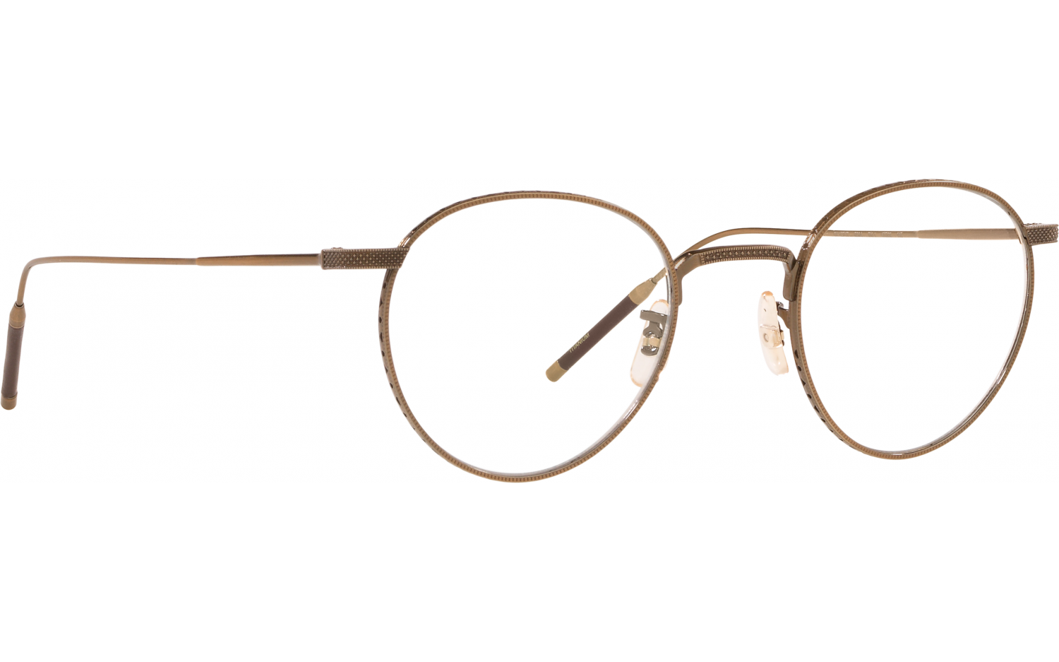 Oliver TK-1 Eyeglasses in Brushed Gold