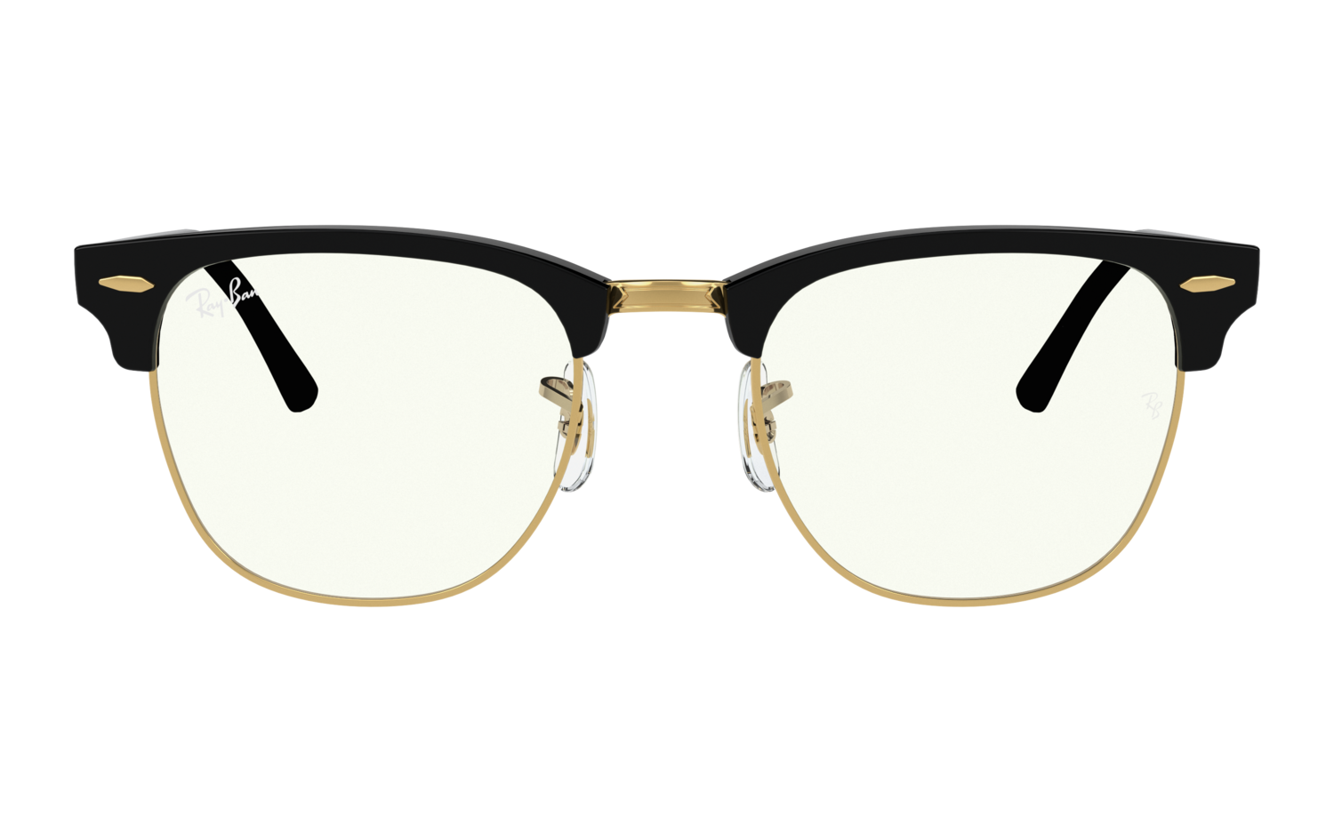 CLUBMASTER RB3016 901/BF 49 ブルーライトカット サングラス/メガネ 小物 メンズ 販売一掃