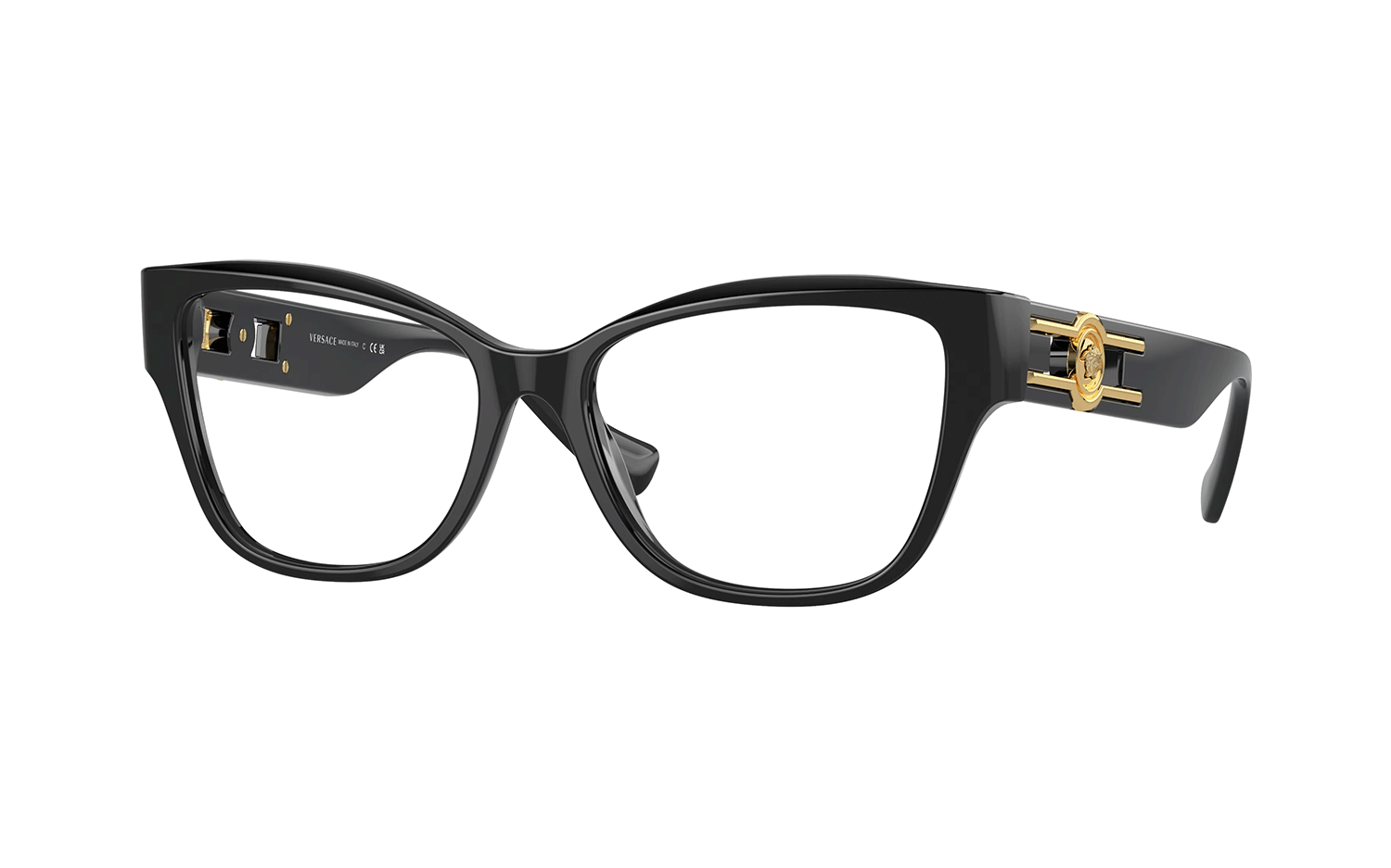 Versace Ve3347 Gb1 52 Prescription Glasses Shade Station