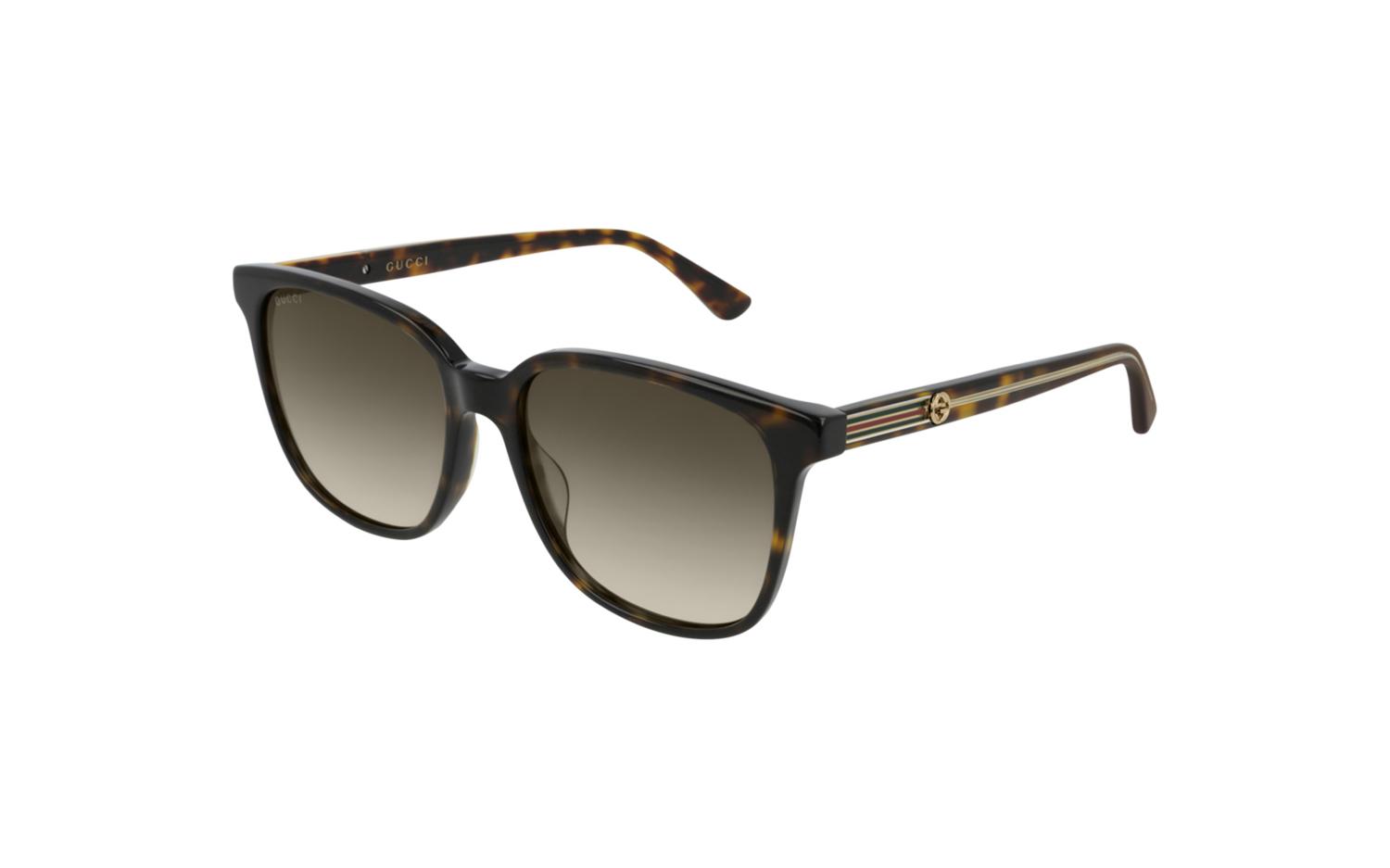 finansiel Søgemaskine markedsføring Hvad Gucci GG0376SN 002 54 Sunglasses | Shade Station