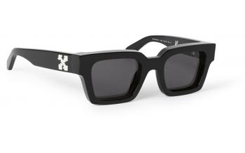 Off-White c/o Virgil Abloh Virgil 145mm Square Sunglasses in Black