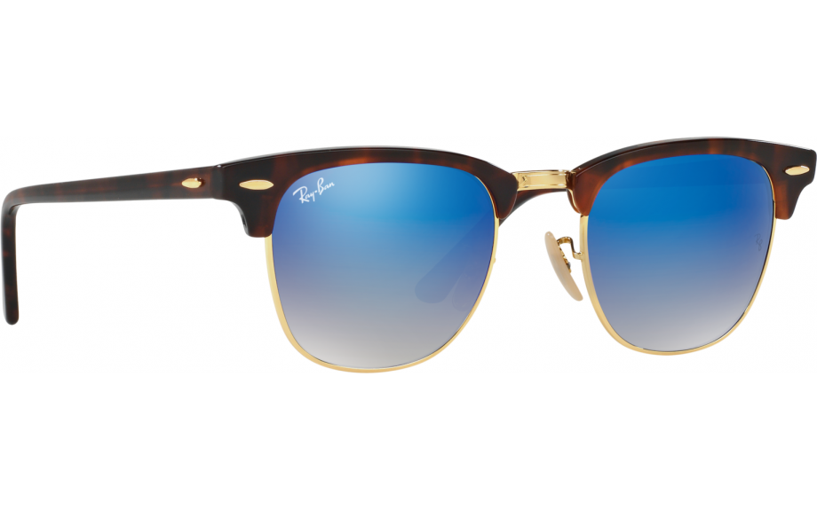 Ray Ban Clubmaster Rb3016 990 7q 51 Sunglasses Free Shipping Shade Station