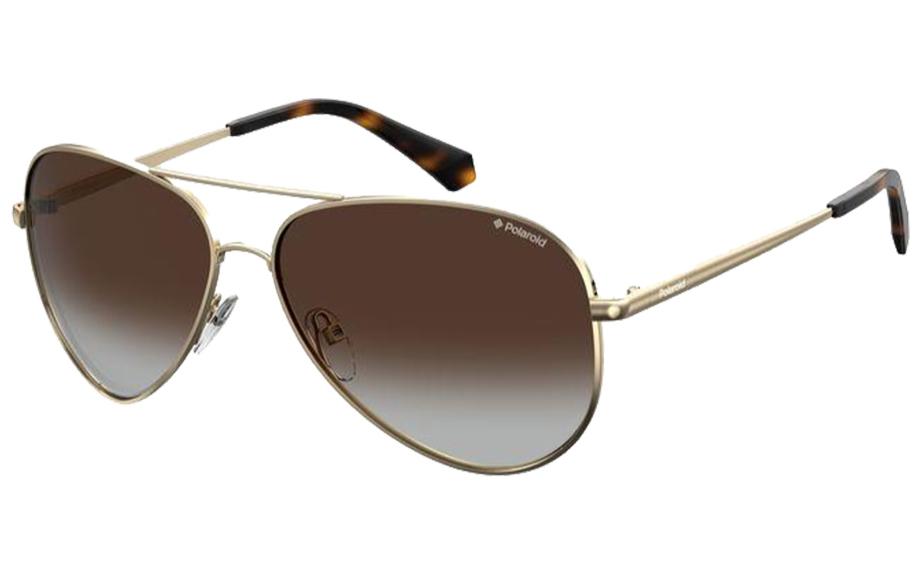 Polaroid Sunglasses 6012/N/NEW J5G LA Gold Brown Gradient Polarized