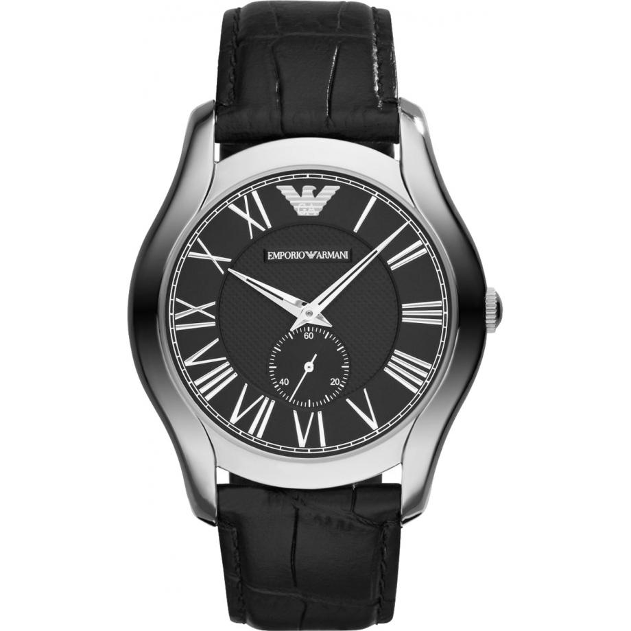 grey armani watch